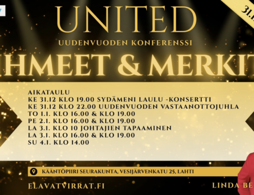Ihmeet & merkit -UNITED uudenvuoden konferenssi 31.12-4.1.2026 Lahdessa